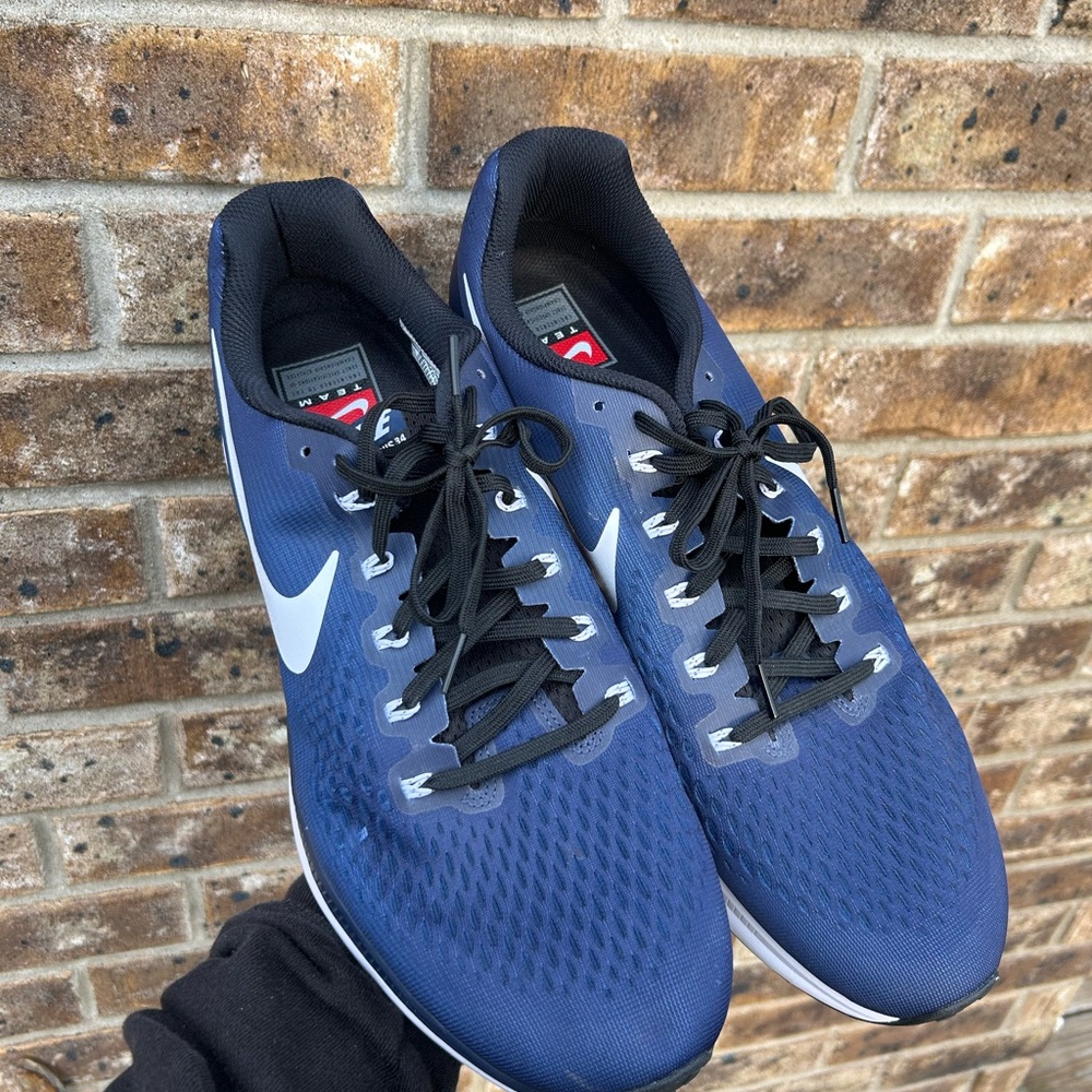 Nike Zoom Pegasus‎ US Size 15 Navy Blue Nike Team 887009-401 Running Basketball